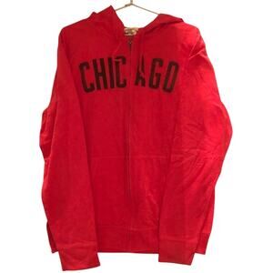 Local Pride Chicago Zip Up Hoodie Mens Medium